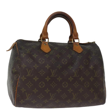 LOUIS VUITTON Monogram Speedy 30 Hand Bag M41526 LV Auth 73563