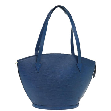 LOUIS VUITTON Epi Saint Jacques Shopping Shoulder Bag Blue M52275 Auth 73623