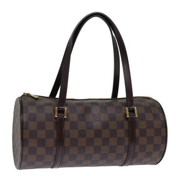 LOUIS VUITTON Damier Ebene Papillon 30 Hand Bag N51303 LV Auth 73694