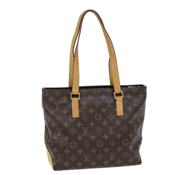 LOUIS VUITTON Monogram Cabas Piano Tote Bag M51148 LV Auth 73700