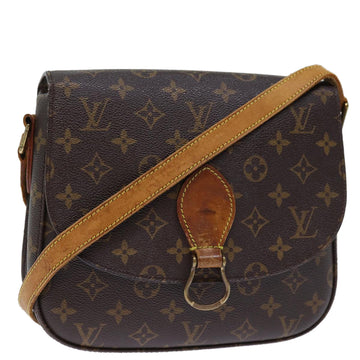 LOUIS VUITTON Monogram Saint Cloud GM Shoulder Bag M51242 LV Auth 73773