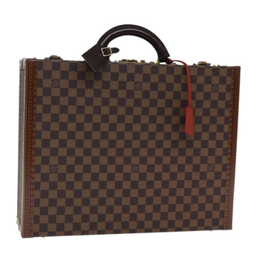 LOUIS VUITTON Damier Ebene Attache Case Hand Bag LV Auth 74042S