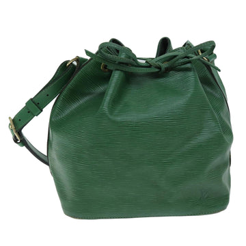 LOUIS VUITTON Epi Petit Noe Shoulder Bag Green M44104 LV Auth 74144