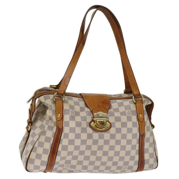 LOUIS VUITTON Damier Azur Stresa PM Tote Bag M51188 LV Auth 74153