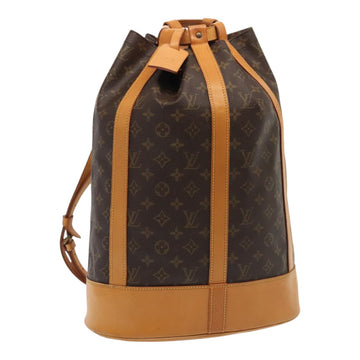 LOUIS VUITTON Monogram Randonnee GM Shoulder Bag M42244 LV Auth 74162