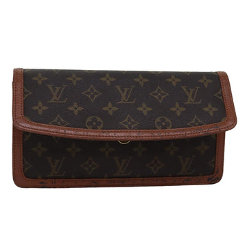 LOUIS VUITTON Monogram Pochette Dam PM Clutch Bag M51812 LV Auth 74793