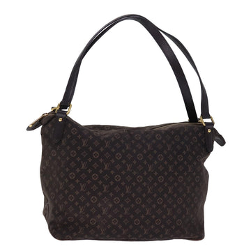 LOUIS VUITTON Monogram Idylle Ballad PM Tote Bag Dark Brown M40573 Auth 74856