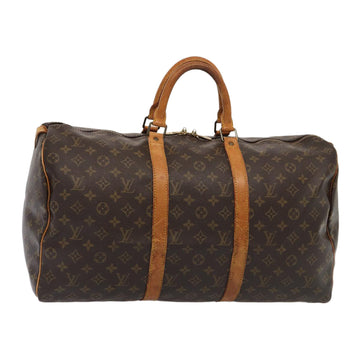 LOUIS VUITTON Monogram Keepall 50 Boston Bag M41426 LV Auth 74937