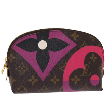 LOUIS VUITTON Monogram Game On Pochette Cosmetic PM Pouch M80283 LV Auth 75153