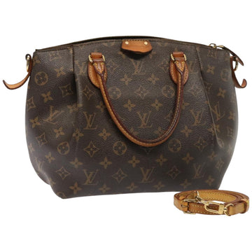 LOUIS VUITTON Monogram Turen PM Hand Bag 2way M48813 LV Auth 75208