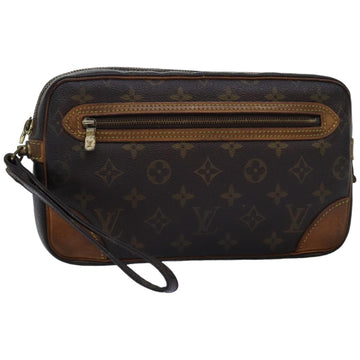 LOUIS VUITTON Monogram Marly Dragonne GM Clutch Bag M51825 LV Auth 75243