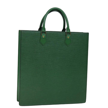 LOUIS VUITTON Epi Sac Plat Hand Bag Green M59084 LV Auth 75274
