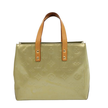 LOUIS VUITTON Monogram Vernis Reade PM Hand Bag Gris M91145 LV Auth 75738