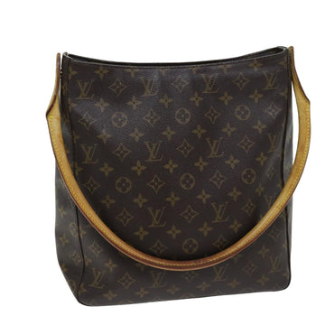 LOUIS VUITTON Monogram Looping GM Shoulder Bag M51145 LV Auth 75781