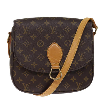 LOUIS VUITTON Monogram Saint Cloud GM Shoulder Bag M51242 LV Auth 75864