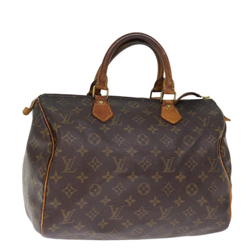 LOUIS VUITTON Monogram Speedy 30 Hand Bag M41526 LV Auth 75906