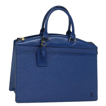 LOUIS VUITTON Epi Riviera Hand Bag Blue M48185 LV Auth 75931