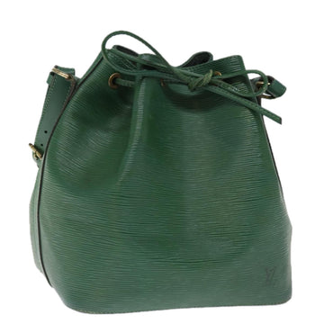 LOUIS VUITTON Epi Petit Noe Shoulder Bag Green M44104 LV Auth 75947