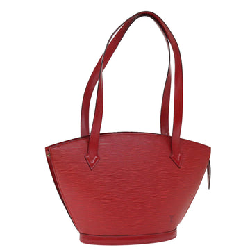 LOUIS VUITTON Epi Saint Jacques Poignees Long Hand Bag Red M52337 LV Auth 75949