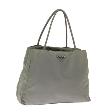 PRADA Tote Bag Nylon Green Auth 76001