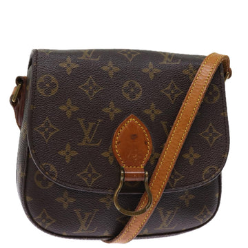 LOUIS VUITTON Monogram Saint Cloud MM Shoulder Bag M51243 LV Auth 76046