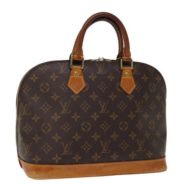 LOUIS VUITTON Monogram Alma Hand Bag M51130 LV Auth 76061