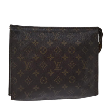 LOUIS VUITTON Monogram Poche Toilette 26 Pouch M47542 LV Auth 76151