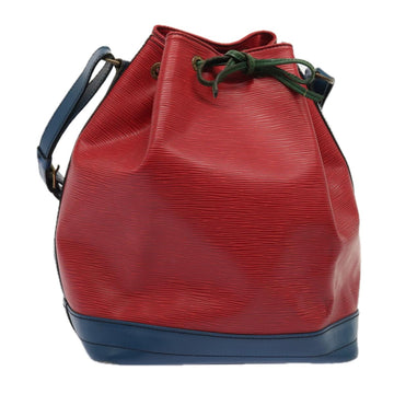 LOUIS VUITTON Epi Toriko Color Noe ShoulderBag Red Blue Green M44084 Auth 76182