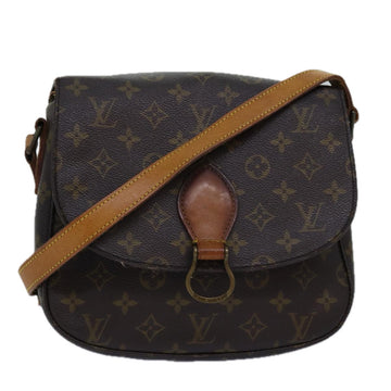 LOUIS VUITTON Monogram Saint Cloud GM Shoulder Bag M51242 LV Auth 76217