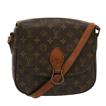 LOUIS VUITTON Monogram Saint Cloud GM Shoulder Bag M51242 LV Auth 76235