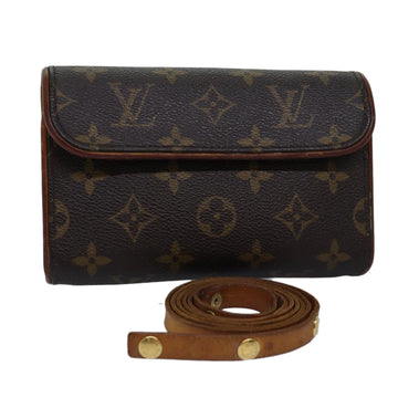 LOUIS VUITTON Monogram Pochette Florentine Waist bag M51855 LV Auth 76241