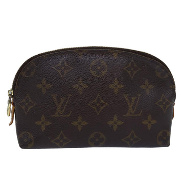 LOUIS VUITTON Monogram Pochette Cosmetic PM Cosmetic Pouch M47515 LV Auth 76253