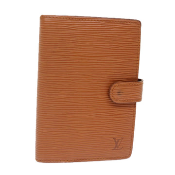 LOUIS VUITTON Epi Agenda PM Day Planner Cover Brown R20053 LV Auth 76261