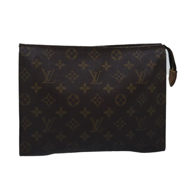 LOUIS VUITTON Monogram Poche Toilette 26 Pouch M47542 LV Auth 76287