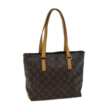 LOUIS VUITTON Monogram Cabas Piano Tote Bag M51148 LV Auth 76336