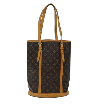 LOUIS VUITTON Monogram Bucket GM Shoulder Bag M42236 LV Auth 76338