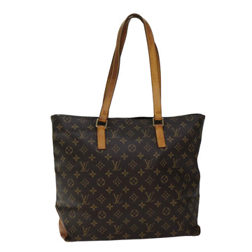 LOUIS VUITTON Monogram Cabas Mezzo Tote Bag M51151 LV Auth 76356