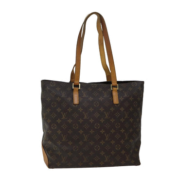 LOUIS VUITTON Monogram Cabas Mezzo Tote Bag M51151 LV Auth 76357