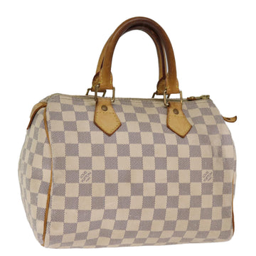 LOUIS VUITTON Damier Azur Speedy 25 Hand Bag N41534 LV Auth 76467