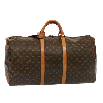 LOUIS VUITTON Monogram Keepall 60 Boston Bag M41422 LV Auth 76472