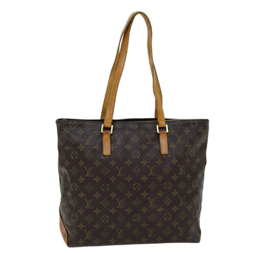 LOUIS VUITTON Monogram Cabas Mezzo Tote Bag M51151 LV Auth 76493