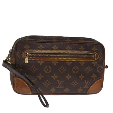 LOUIS VUITTON Monogram Marly Dragonne GM Clutch Bag M51825 LV Auth 76524