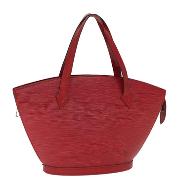 LOUIS VUITTON Epi Saint Jacques Shoulder Bag Red M52277 LV Auth 76530