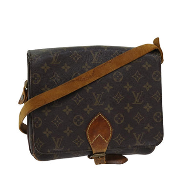 LOUIS VUITTON Monogram Cartouchiere GM Shoulder Bag M51252 LV Auth 76539