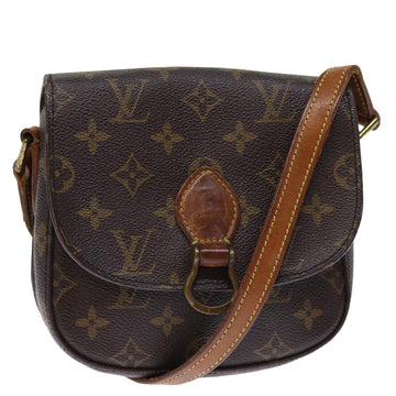 LOUIS VUITTON Monogram Saint Cloud PM Shoulder Bag M51244 LV Auth 76541