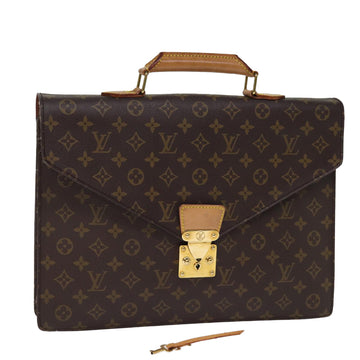 LOUIS VUITTON Monogram Serviette Conseiller Briefcase M53331 LV Auth 76594