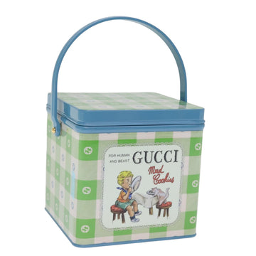 GUCCI Box Bag Hand Bag Resin Green Auth 76615A