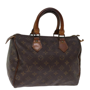 LOUIS VUITTON Monogram Speedy 25 Hand Bag M41528 LV Auth 76647