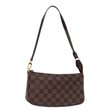 LOUIS VUITTON Damier Ebene Pochette Pouch New model N41206 LV Auth 76756