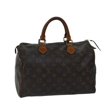 LOUIS VUITTON Monogram Speedy 30 Hand Bag M41526 LV Auth 76772